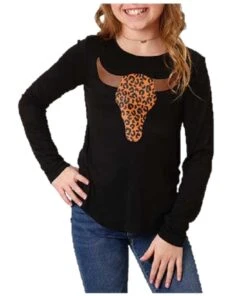 Roper Girl's Long Sleeve Tee