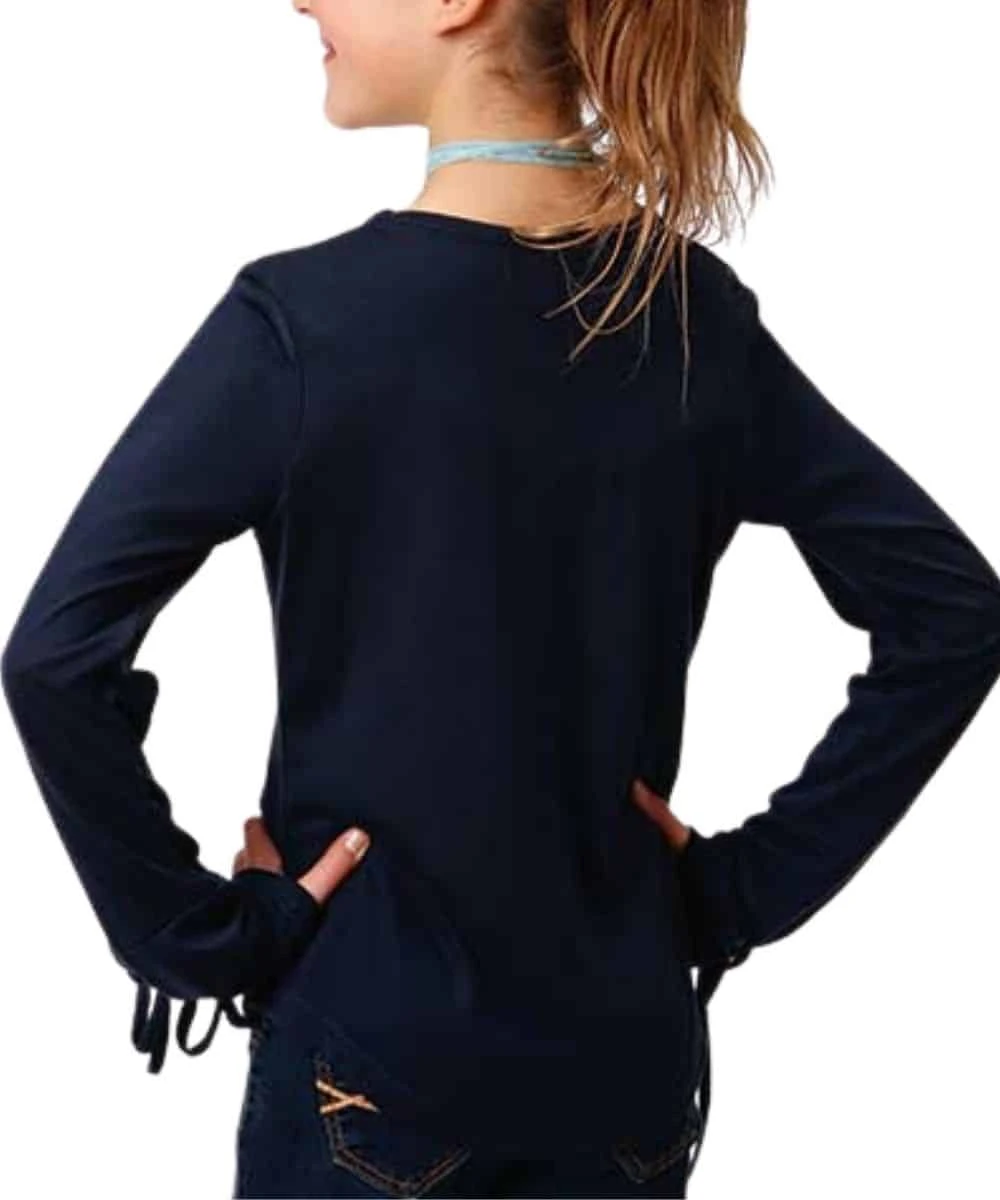 Roper Girls' Pony Tee 2 Roper Girls' Pony Tee - Image 2