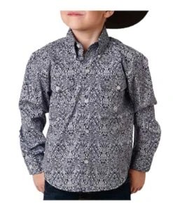 Roper Boy's Amarillo Button Down