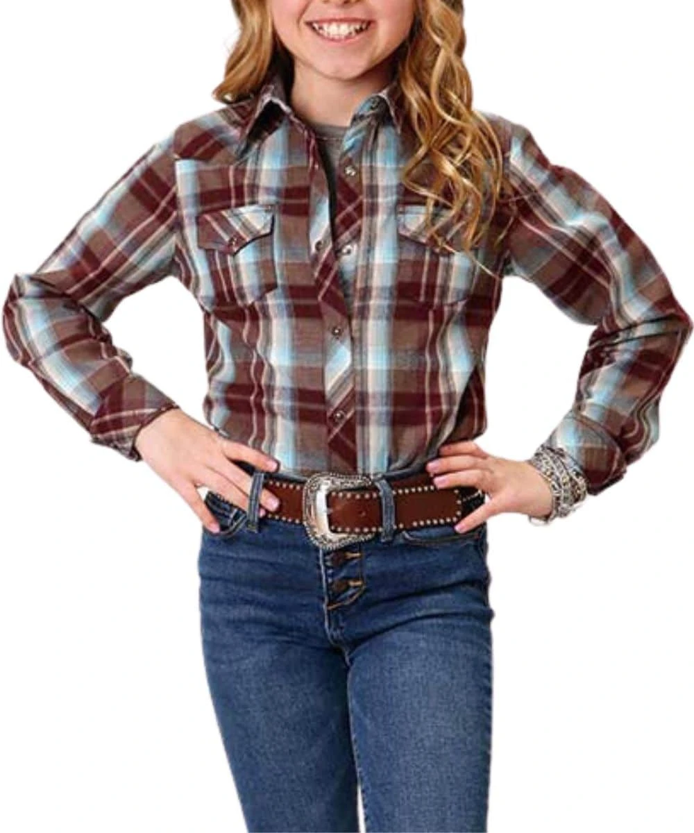 Roper Girls' Snap Shirt