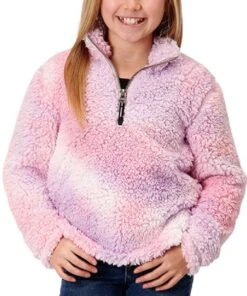 Roper Girls' Polar Fleece Pullover