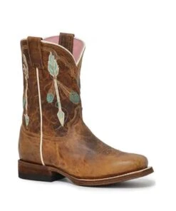 Roper Girls' Arrow Feather Boot