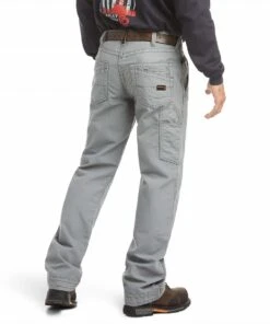 Ariat Men's Flame Resistant M4 Workhorse Boot Cut Pant -Western Cowboy Clothing 10017226 back 1