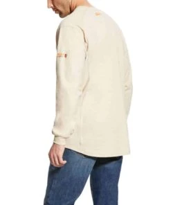 Ariat Men's FR Air Crew Shirt -Western Cowboy Clothing 10022328 back