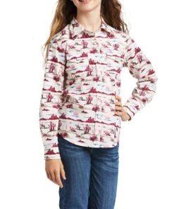 Ariat Girls' R.E.A.L. Yuma Snap Shirt