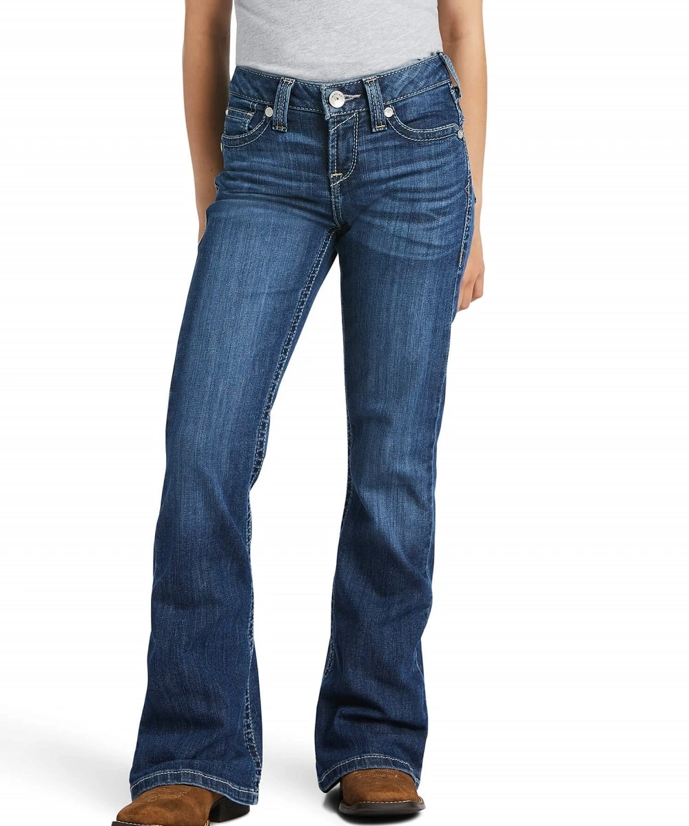 Ariat Girls' R.E.A.L. Darlene Boot Cut Jean 1 Ariat Girls' R.E.A.L. Darlene Boot Cut Jean