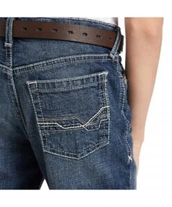 Ariat Boys' B4 Augustus Boot Cut Jean -Western Cowboy Clothing 10039859 c