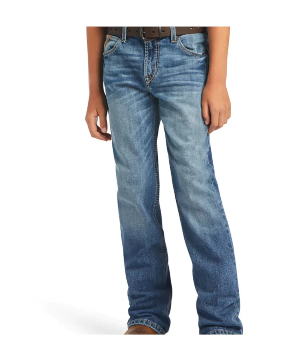 Ariat Boys' B4 Merrick Boot Cut Jean 1 Ariat Boys' B4 Merrick Boot Cut Jean