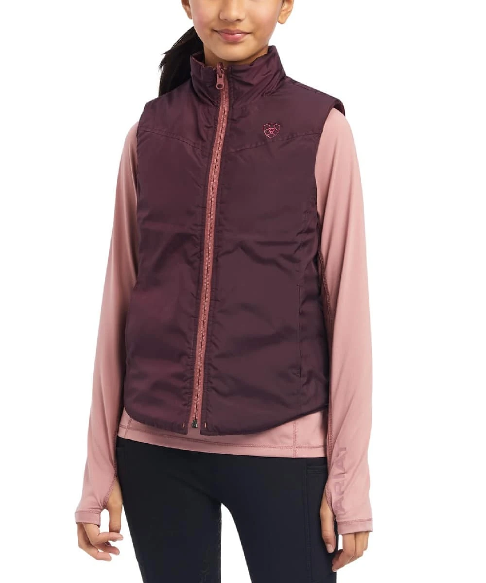 Ariat Girls' Bella Reversible Insulated Vest 2 Ariat Girls' Bella Reversible Insulated Vest - Image 2