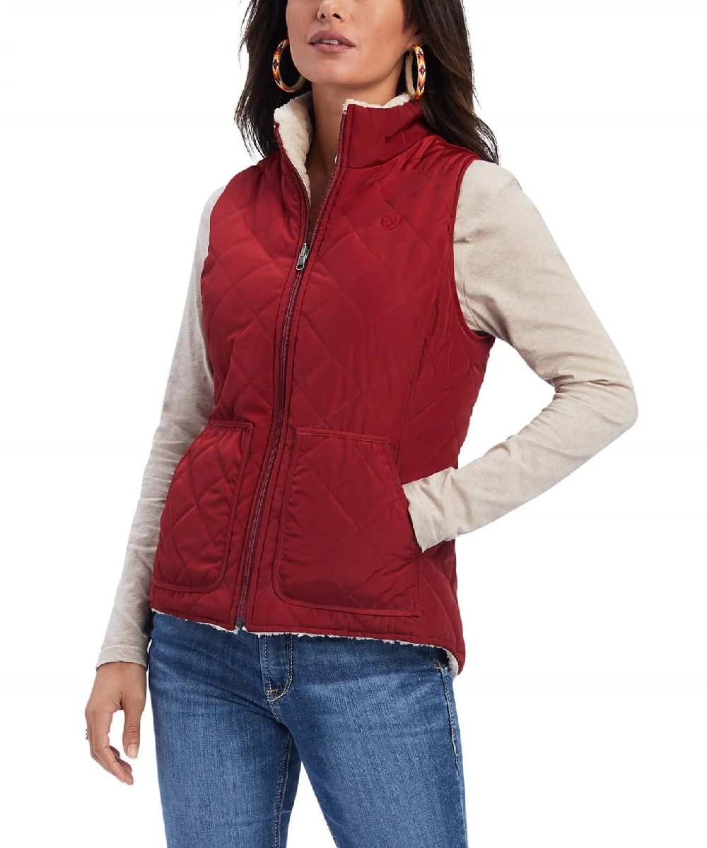 Ariat Women's Reversible Insulated Vest 1 Ariat Women's Reversible Insulated Vest