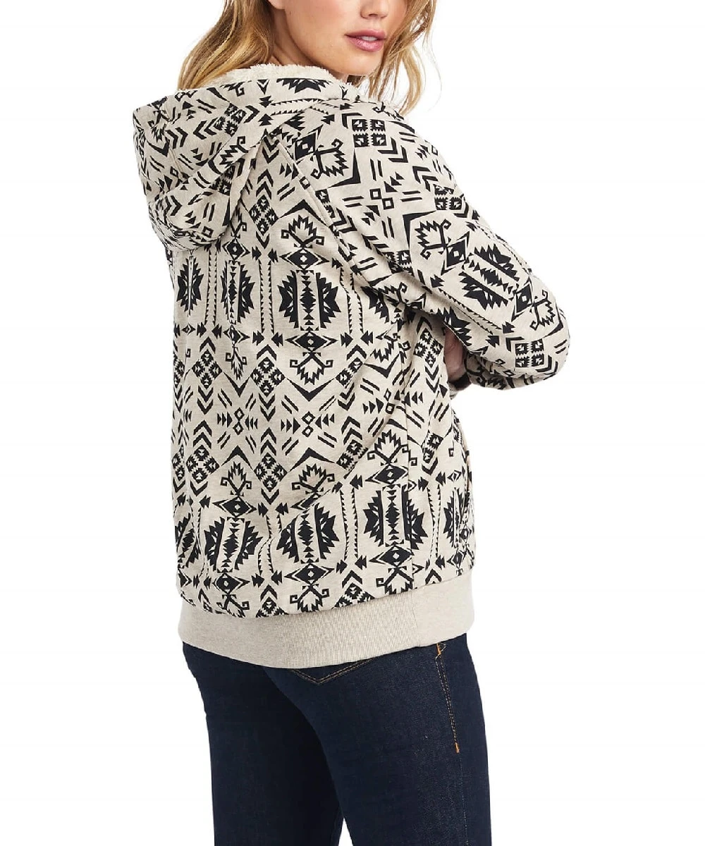 Ariat Women's REAL Sherpa Full Zip Hoodie 2 Ariat Women's REAL Sherpa Full Zip Hoodie - Image 2