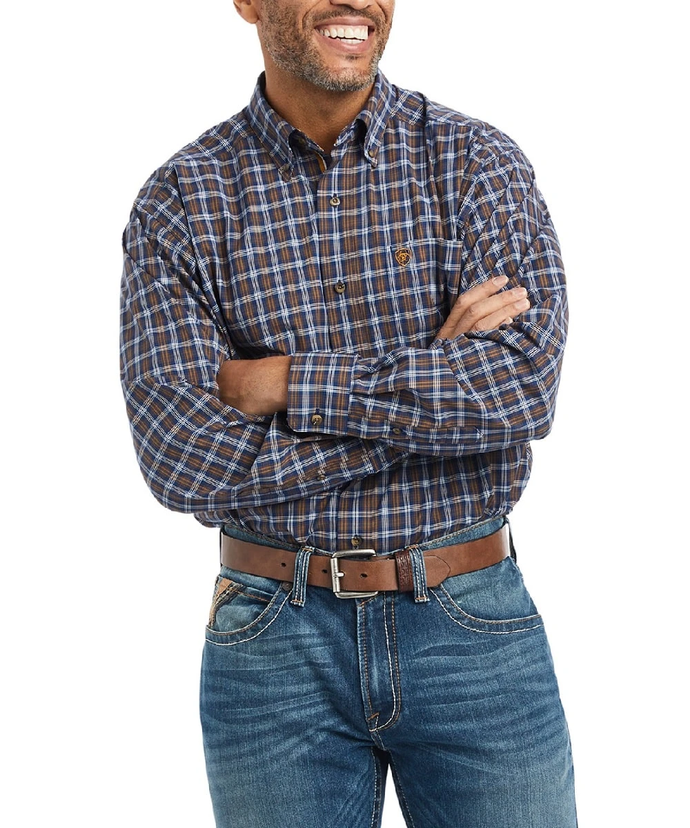 Ariat Men's Pro Series Giacomo Stretch Classic Fit Button Down Shirt 1 Ariat Men's Pro Series Giacomo Stretch Classic Fit Button Down Shirt