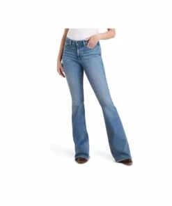 Ariat Women's R.E.A.L. High Rise Annie Flare Jean