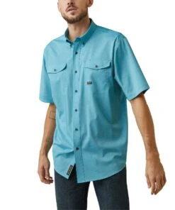 Ariat Men's Rebar Made Tough Work Shirt