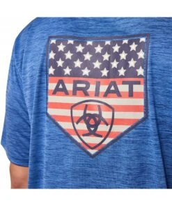 Ariat Men's Proud Shield Charger Tee -Western Cowboy Clothing 10043764 c