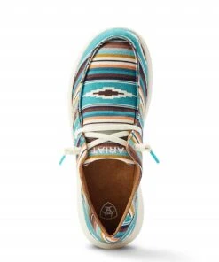 Ariat Women's Turquoise Serape Hilo Shoe -Western Cowboy Clothing 10044590 c