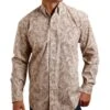 Stetson Men's Paisley Button Down Shirt