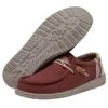 Hey Dude Men's Natural Brick Wally Linen Cork Shoe