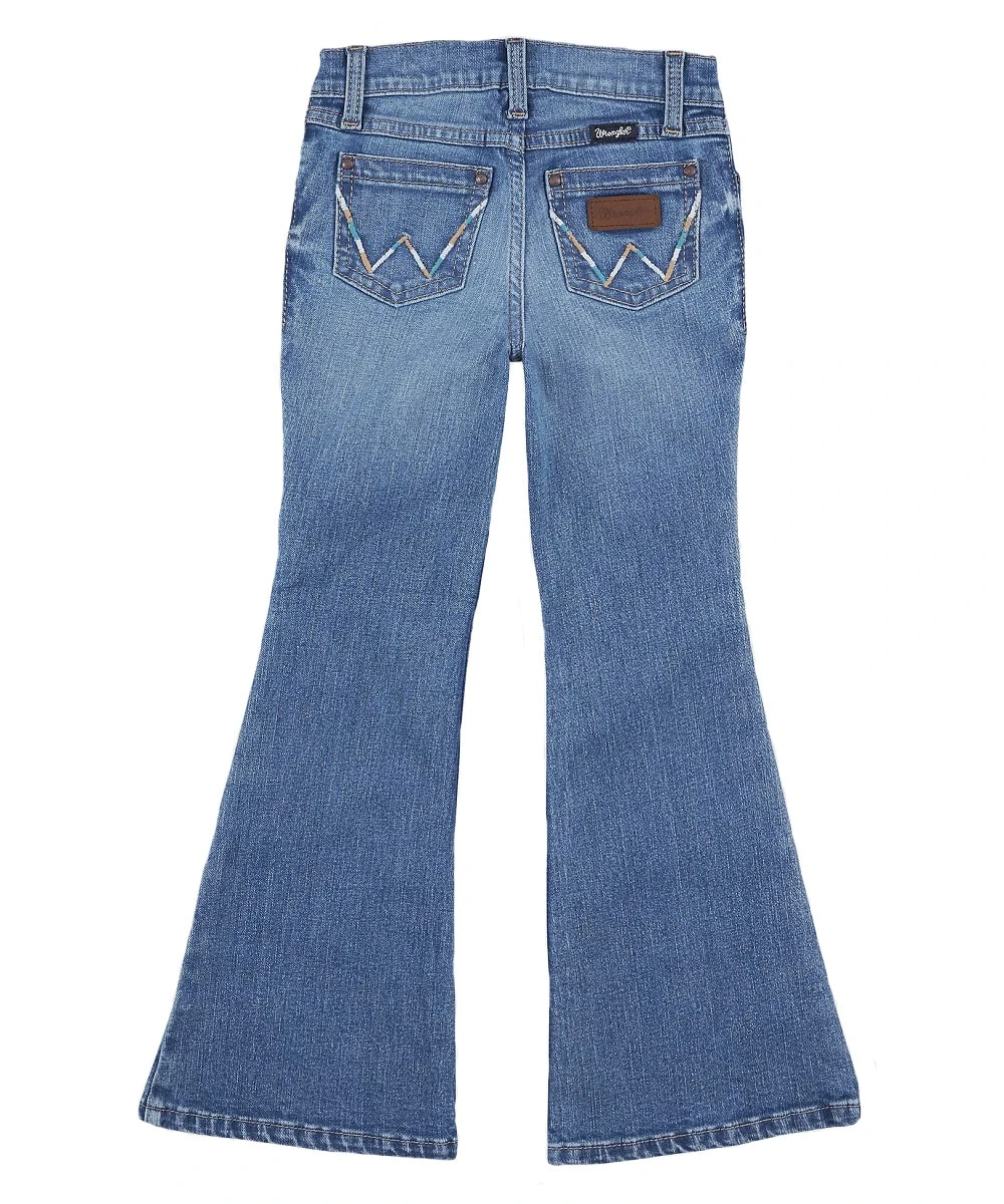 Wrangler Girls' Flare Jean 2 Wrangler Girls' Flare Jean - Image 2