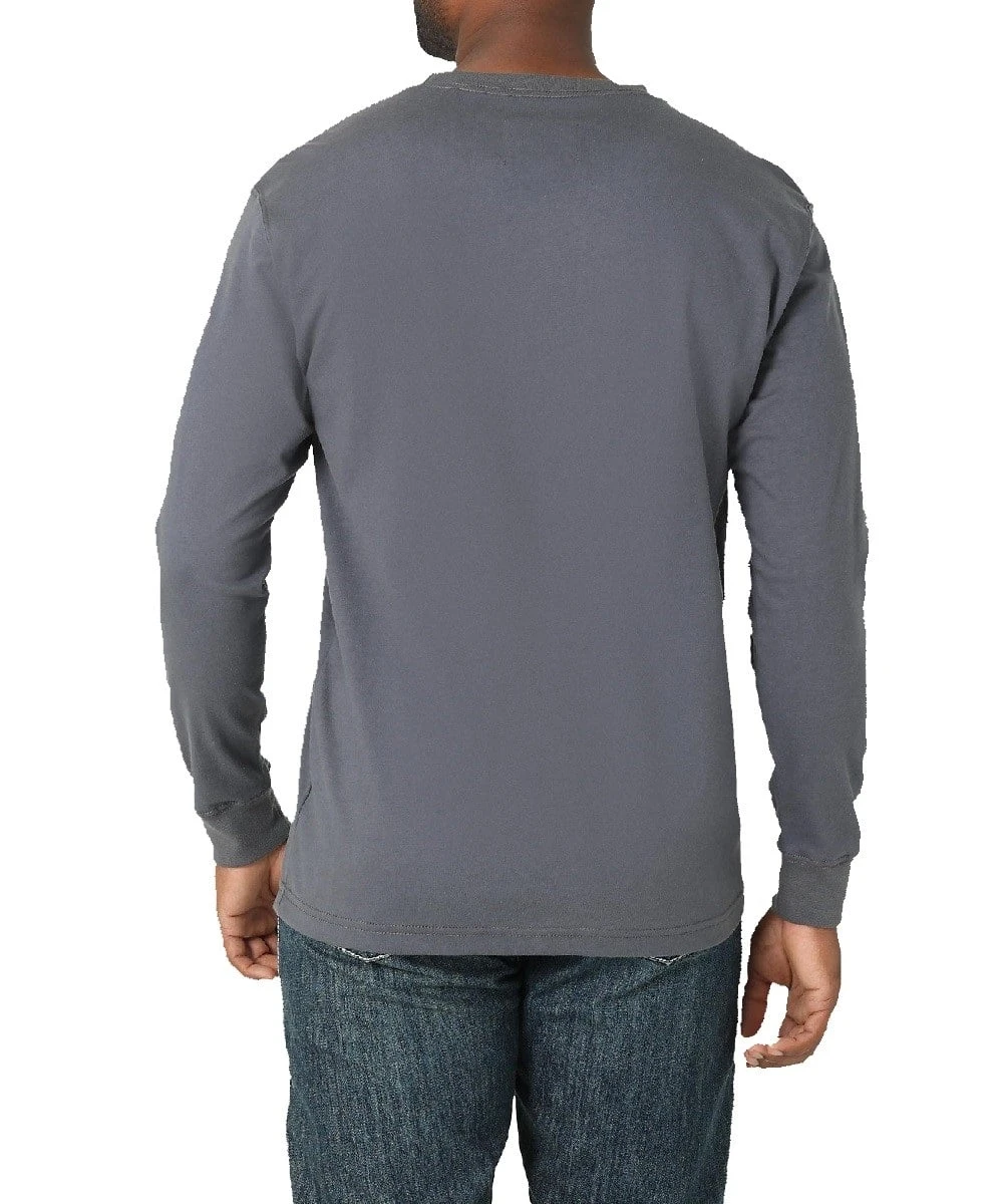 Wrangler Men's Flame Resistant Long Sleeve Graphic Tee 2 Wrangler Men's Flame Resistant Long Sleeve Graphic Tee - Image 2