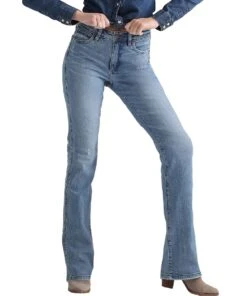 Wrangler Women's Retro Green Jean