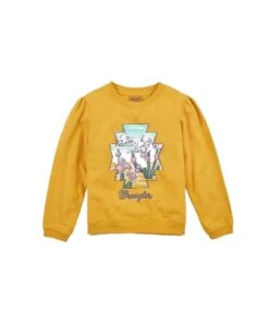 Wrangler Girls' Desert View Fleece Sweatshirt