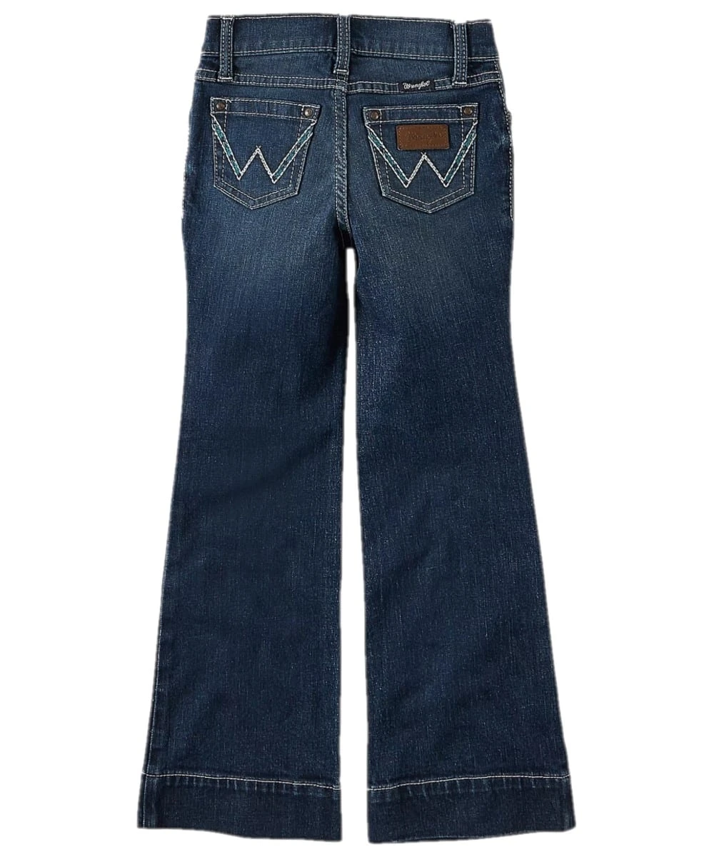 Wrangler Girls' Wide Leg Trouser Jean 2 Wrangler Girls' Wide Leg Trouser Jean - Image 2