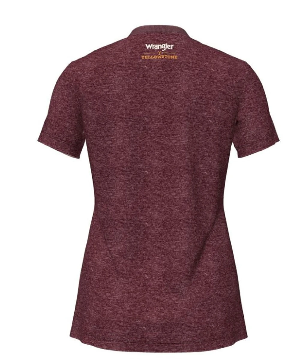 Wrangler Women's Yellowstone We Don't Choose Tee 2 Wrangler Women's Yellowstone We Don't Choose Tee - Image 2