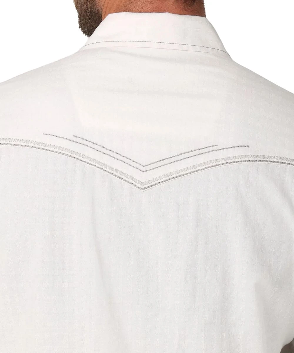 Wrangler Men's Rock 47 Western Snap Shirt 2 Wrangler Men's Rock 47 Western Snap Shirt - Image 2