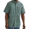 Wrangler Men's Rugged Wear Plaid Button Down Shirt