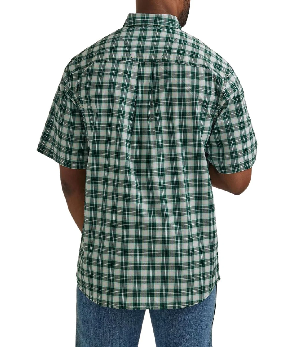 Wrangler Men's Rugged Wear Plaid Button Down Shirt 2 Wrangler Men's Rugged Wear Plaid Button Down Shirt - Image 2