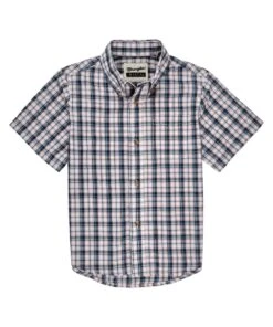 Wrangler Boys' Riata Plaid Button Down Shirt