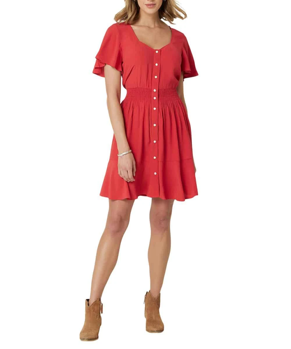 Wrangler Women's Retro Snap Front Dress 1 Wrangler Women's Retro Snap Front Dress