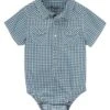 Wrangler Baby Boys' Western Snap Onesie