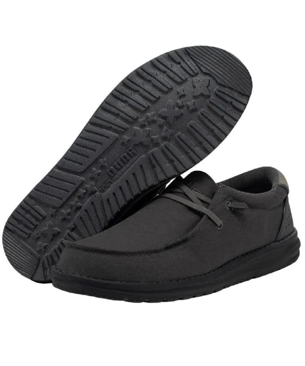 Hey Dude Men's Carbon ADV Wally Shoe 1 Hey Dude Men's Carbon ADV Wally Shoe