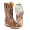 Tin Haul Women's Sunka Wakan Native Horse Sole Boot