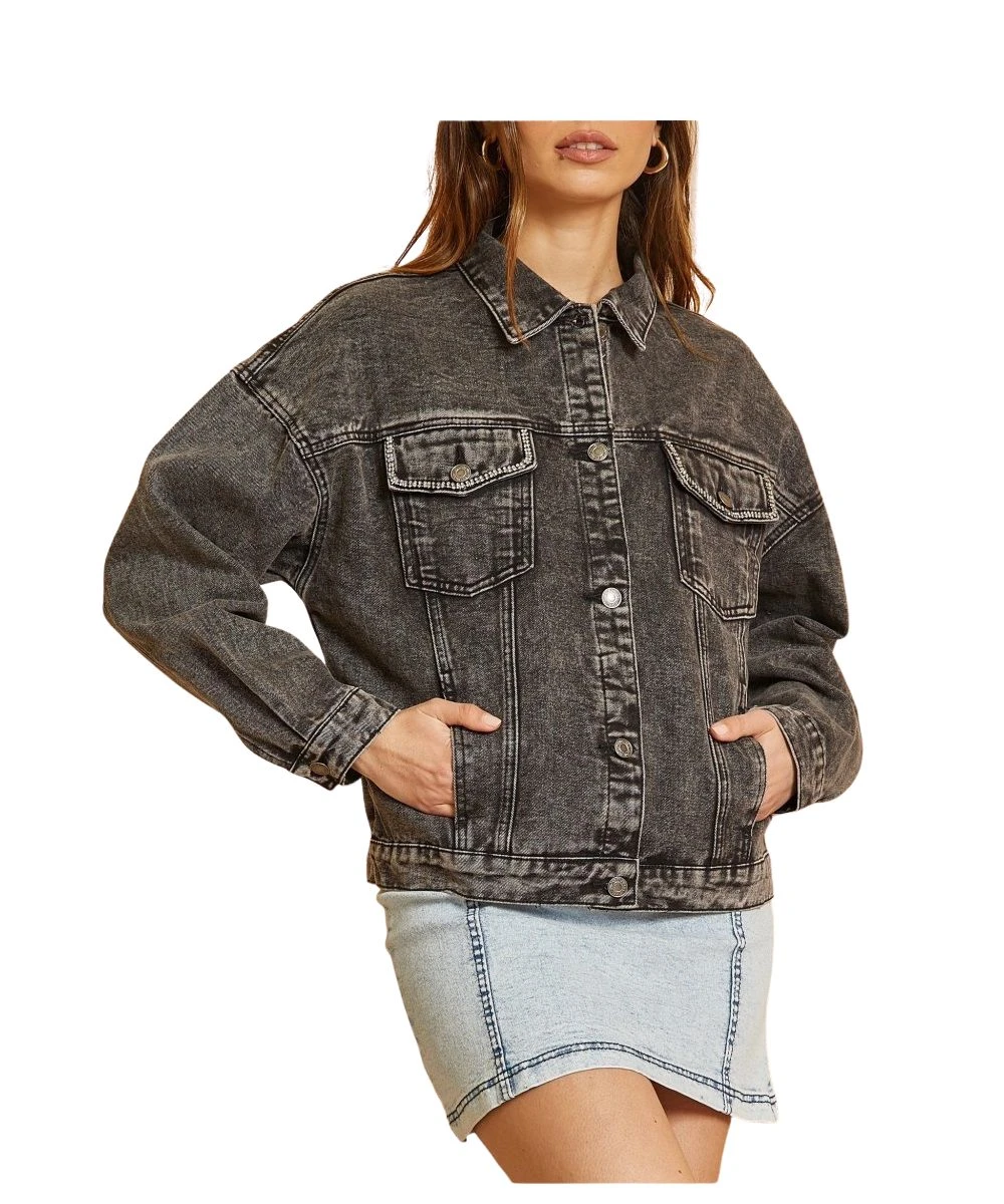 Andree By Unit Women's Denim Jacket 1 Andree By Unit Women's Denim Jacket