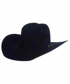 Rodeo King 30X Top Hand Black Felt Hat