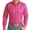 Panhandle Men's Solid Button Down Shirt