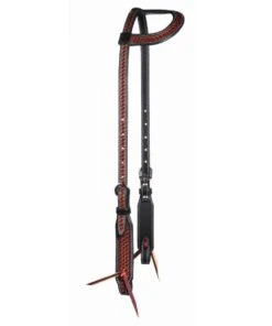Professional's Choice Basket Weave One Ear Headstall