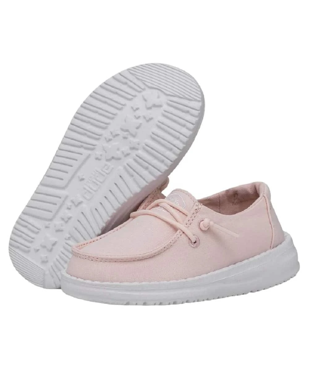 Hey Dude Toddler Girls' Slub Canvas Shoe 1 Hey Dude Toddler Girls' Slub Canvas Shoe