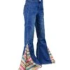 Cowboy Hardware Girls' Serape Bell Bottom Jean