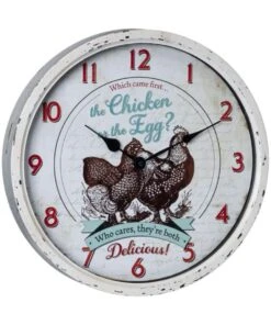 J.T. International Chicken Wall Clock