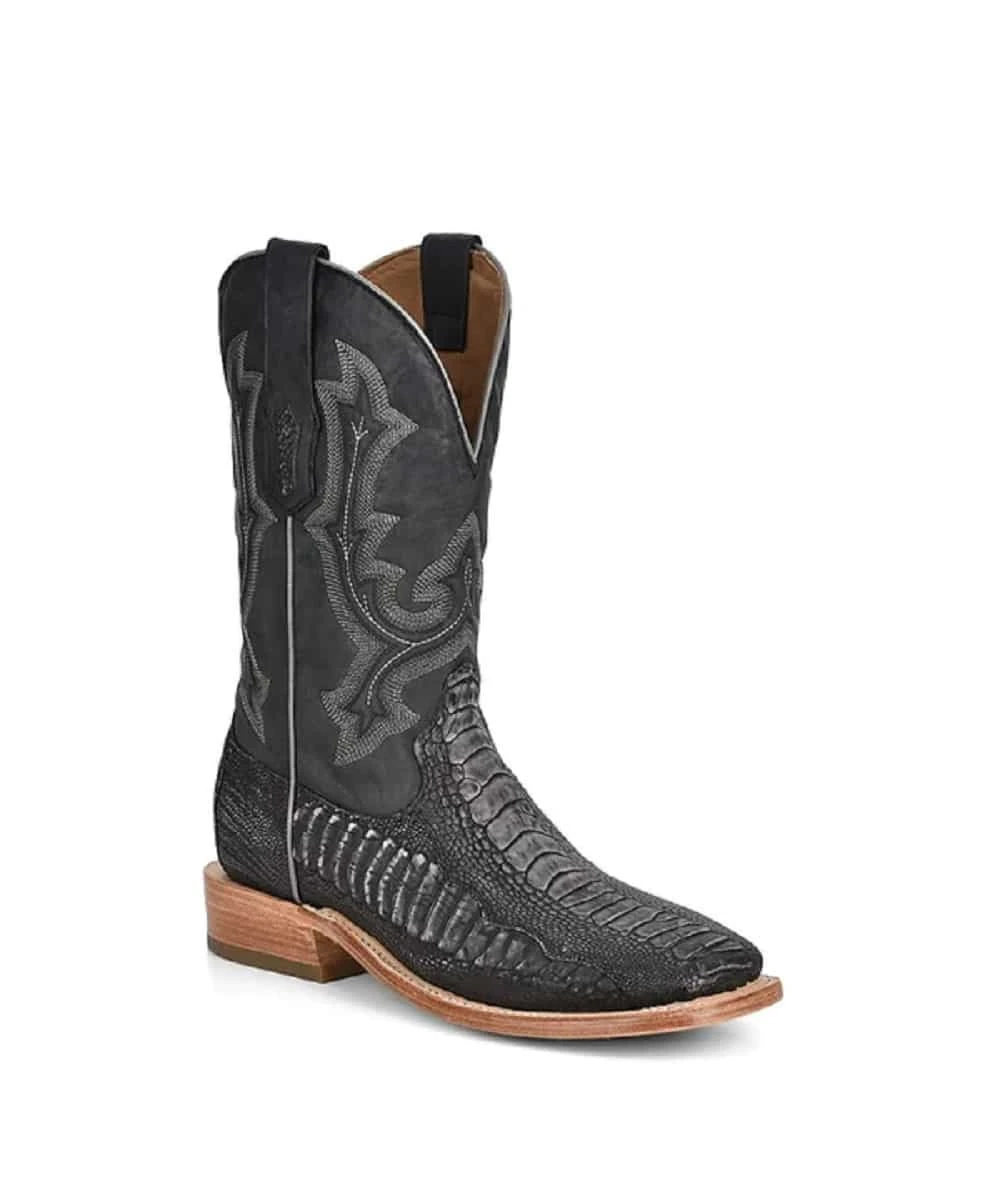 Corral Men's Ostrich Leg Embroidered Boot 1 Corral Men's Ostrich Leg Embroidered Boot