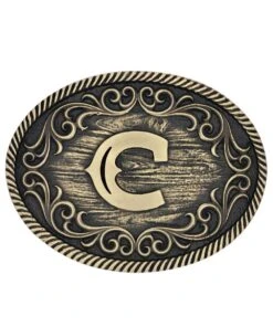 Montana Silversmiths Initial C Attitude Buckle