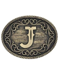 Montana Silversmiths Initial J Attitude Buckle