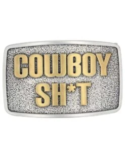Montana Silversmiths Cowboy Sh*t Attitude Buckle