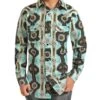 Rock & Roll Cowboy Boys' Southwest Snap Shirt