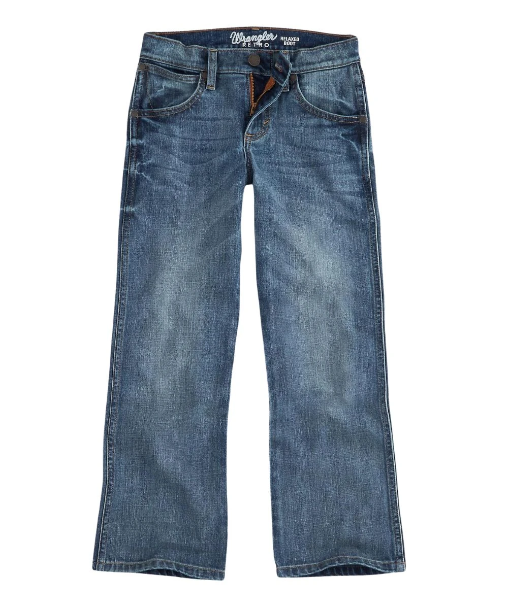 Wrangler Boys' Retro Bootcut Jean 1 Wrangler Boys' Retro Bootcut Jean