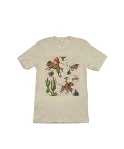 XOXO Art Women's Bronc Back Number Tee